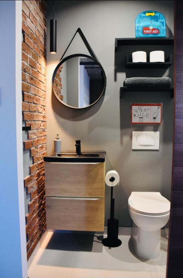 Chic Penthouse Industrial-Style Lejlighed Mosta Eksteriør billede